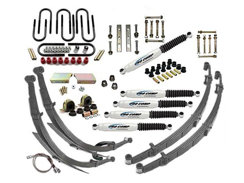 6" 1988-1991 Chevy Suburban 1/2 ton 4WD Premium Lift Kit (w/ 52" Rr Springs) by Jack-It