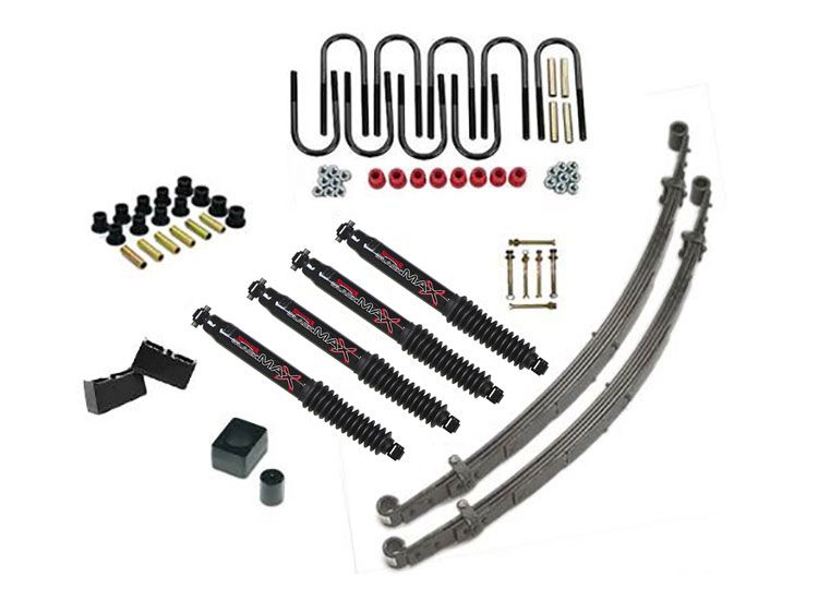 4" 1977-1987 Chevy 1 ton Pickup 4WD Budget Lift Kit by Jack-It