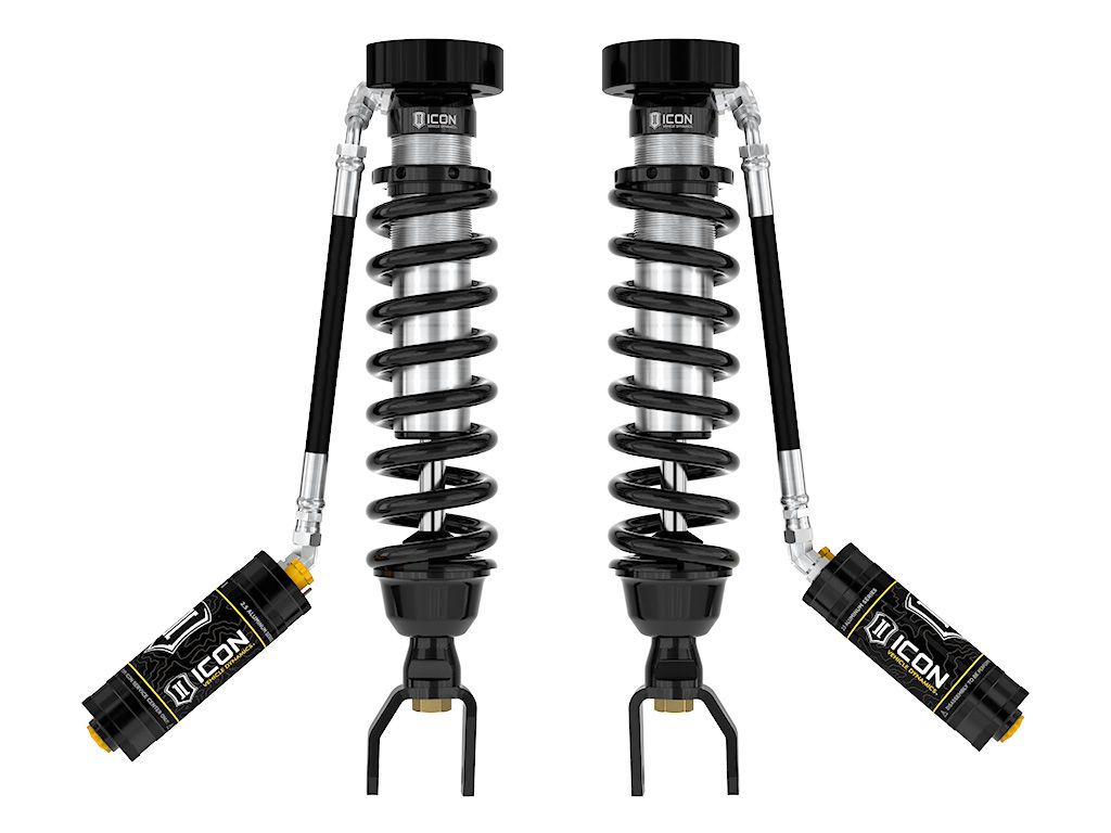 Ram 1500 2019-2022 Dodge 4wd - Icon 2.5 CDCV Remote Resi Coilover Kit (2-3" Front Lift)
