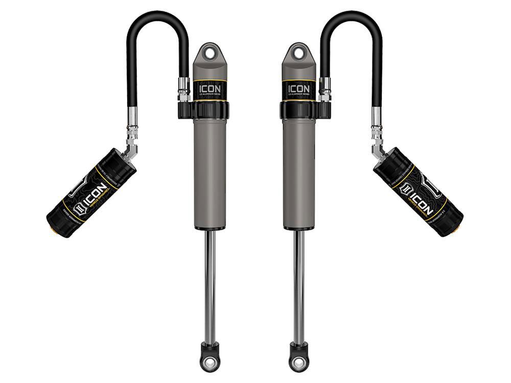 Wrangler JL 2018-2022 Jeep 4wd - Icon FRONT 2.5 Remote Resi Shocks (fits with 2.5" Front Lift) - Pair