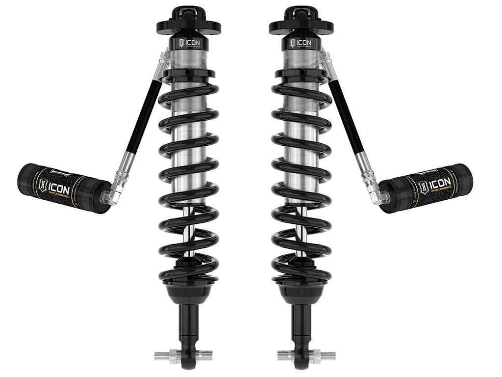 Bronco 2021-2022 Ford 4wd - Icon FRONT 2.5 Remote Resi Coilover Kit (2-4" Front Lift)
