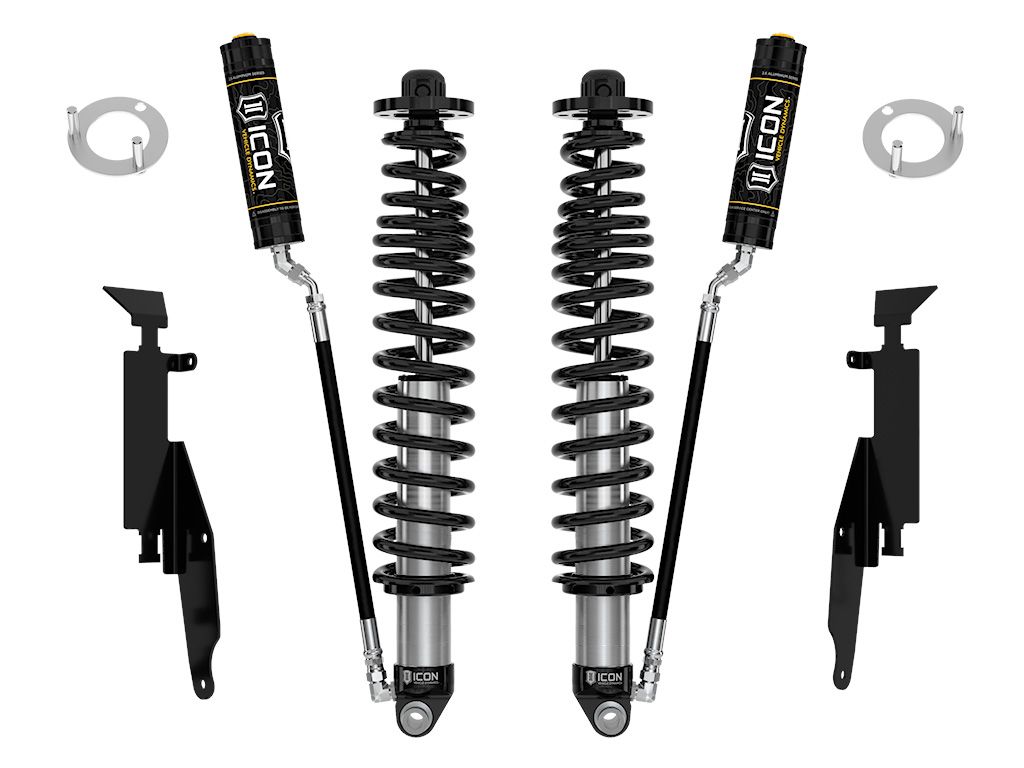 Bronco 2021-2023 Ford 4wd - Icon REAR 2.5 Remote Resi Coilover Kit (1.25-3" Rear Lift)
