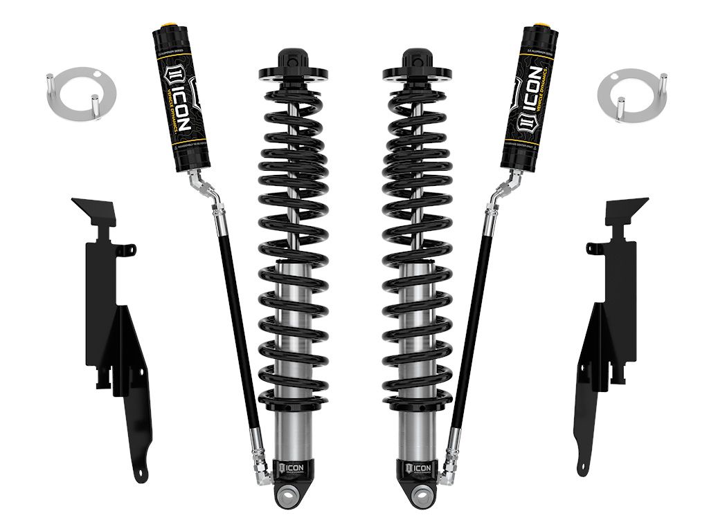 Bronco 2021-2022 Ford 4wd - Icon REAR 2.5 Remote Resi Coilover Kit (1.25-3" Rear Lift)