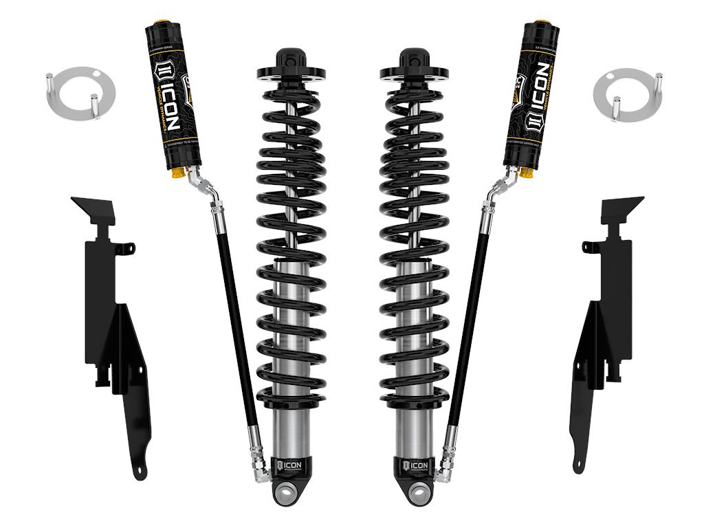 Bronco 2021-2023 Ford 4wd - Icon REAR 2.5 CDCV Remote Resi Coilover Kit (1.25-3" Rear Lift)