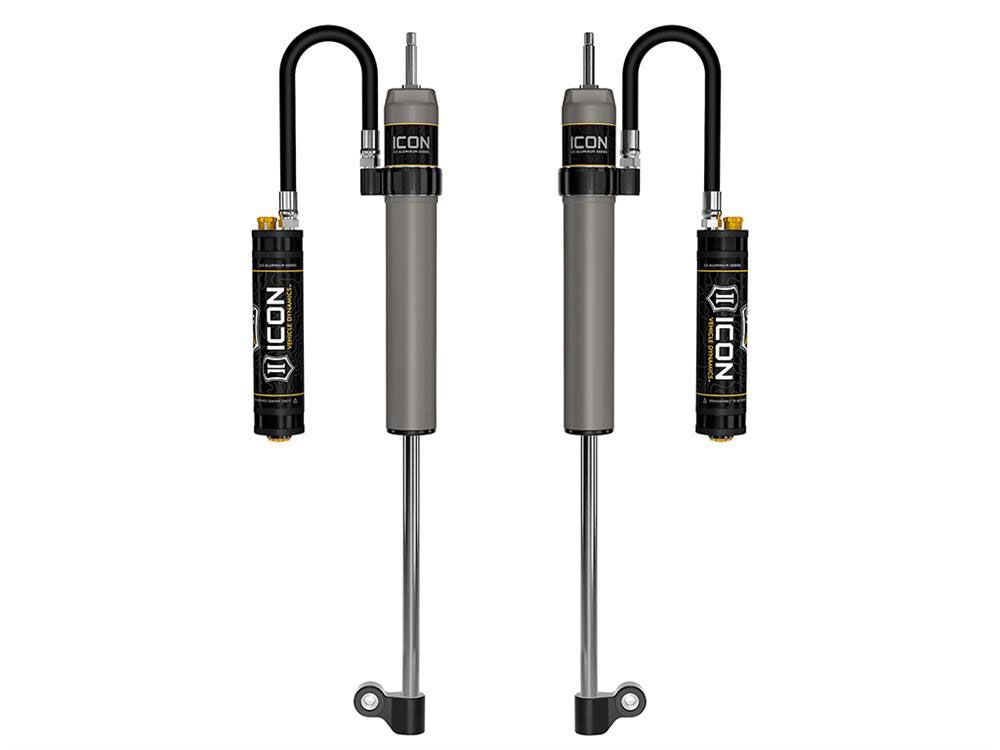 Tundra 2007-2021 Toyota 4wd & 2wd - Icon REAR 2.5 CDCV Remote Resi Shocks (fits with Icon RXT Rear Lift) - Pair