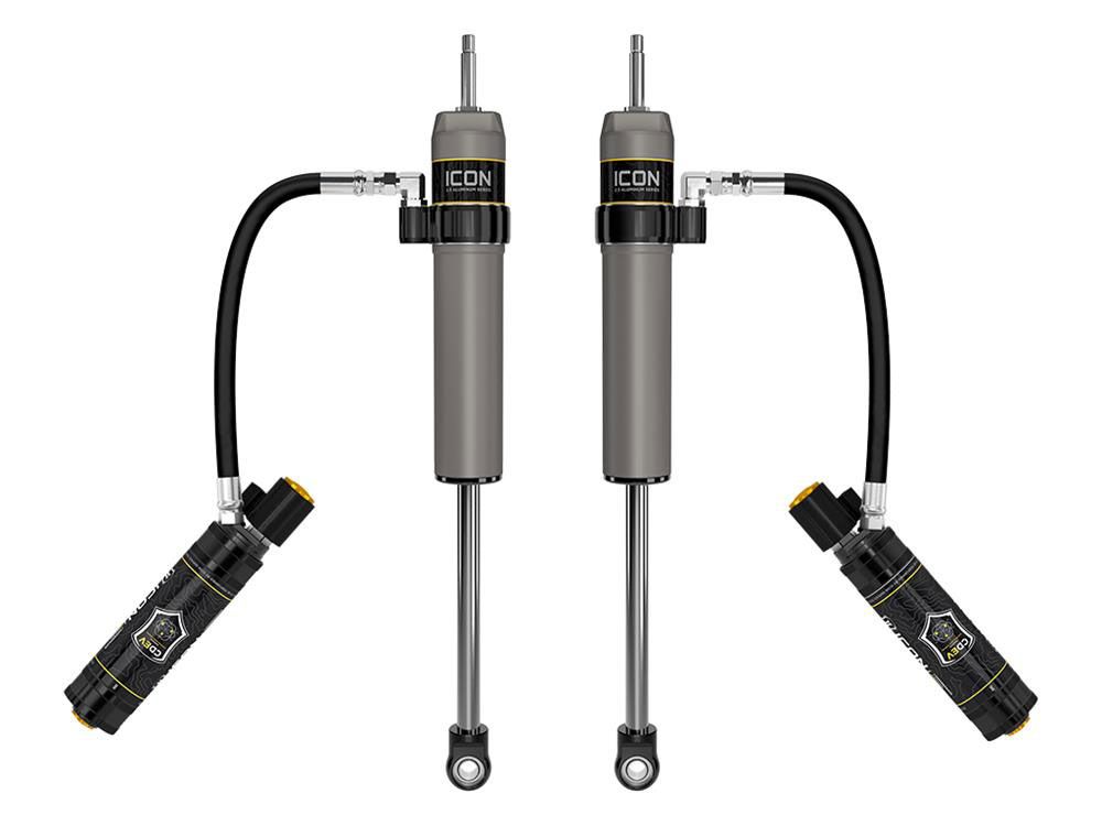 Tundra 2022-2023 Toyota 4wd - Icon REAR 2.5 CDEV Remote Resi Shocks (fits with 0-1" Rear Lift) - Pair