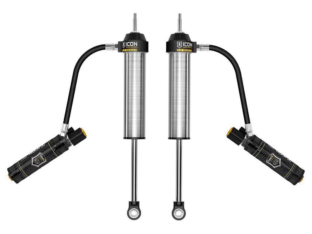 Tundra 2022-2024 Toyota 4wd - Icon REAR 3.0 CDEV Remote Resi Shocks (fits with 0-1" Rear Lift) - Pair