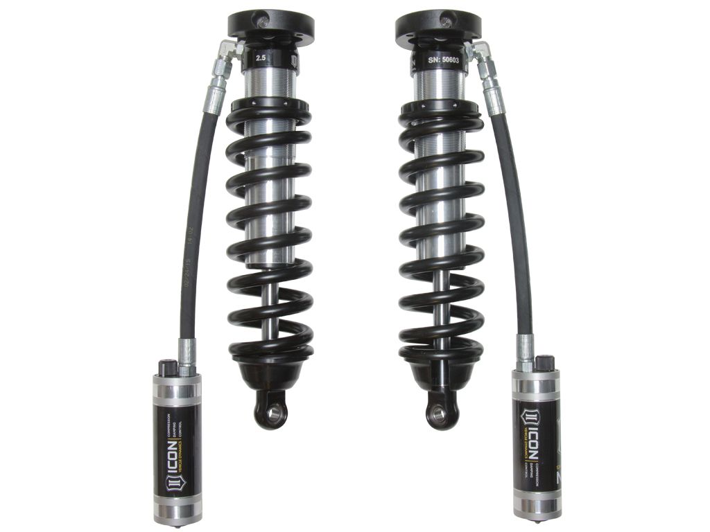 4Runner 1996-2002 Toyota 4wd - Icon 2.5 CDCV Remote Resi Extended Travel Coilover Kit (0-3" Front Lift)