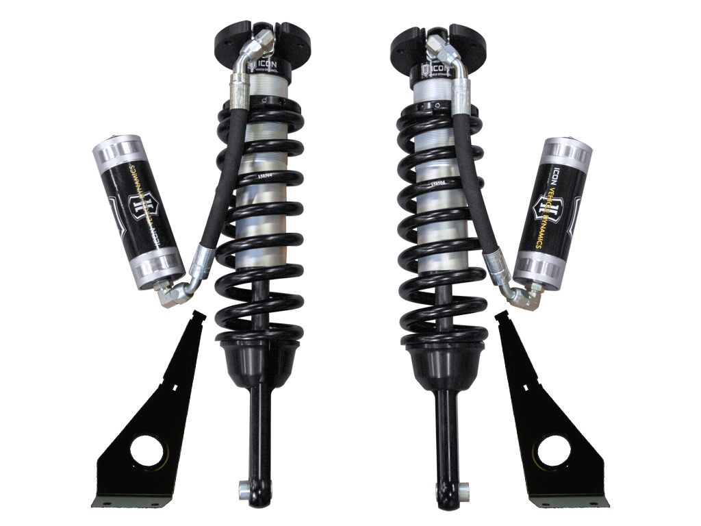 Tacoma 2005-2023 Toyota 4wd - Icon 2.5 Remote Resi Extended Travel Coilover Kit (0-3.5" Front Lift)