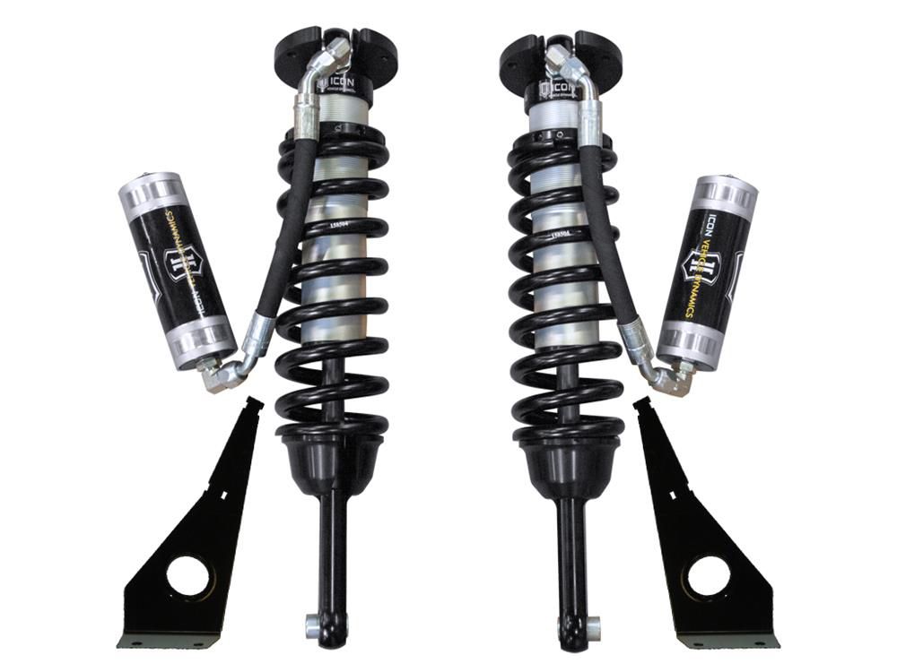 FJ Cruiser 2007-2009 Toyota 4wd - Icon 2.5 Remote Resi Extended Travel Coilover Kit (0-3.5" Front Lift)
