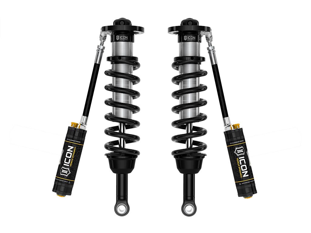 Tundra 2022-2024 Toyota 4wd - Icon 2.5 CDCV Remote Resi Coilover Kit (1.25-3.5" Front Lift)