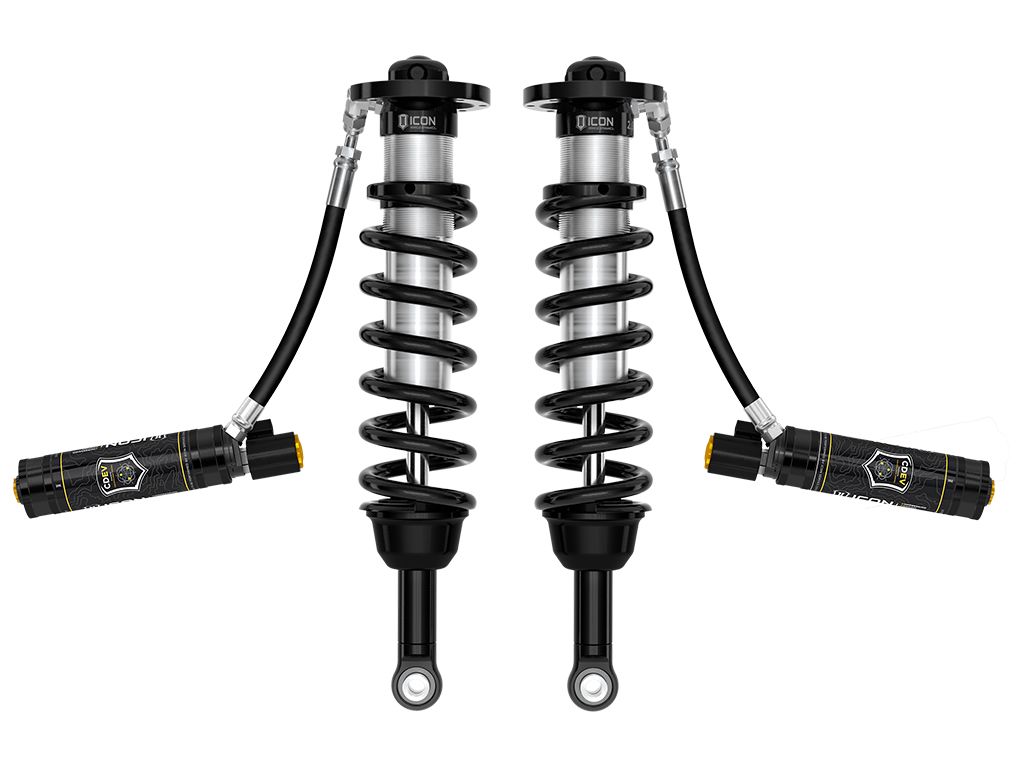 Tundra 2022-2024 Toyota 4wd - Icon 2.5 CDEV Remote Resi Coilover Kit (1.25-3.5" Front Lift)