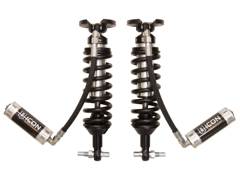 Silverado 1500 2007-2018 Chevy 4wd - Icon 2.5 Remote Resi Coilover Kit (1-2.5" Front Lift)