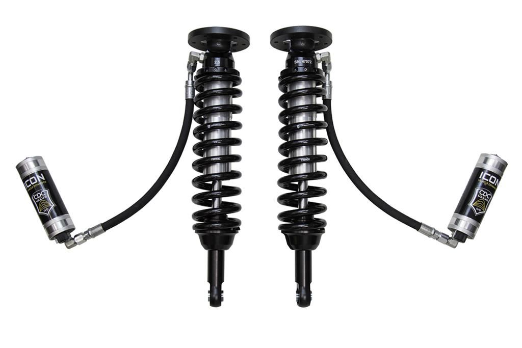 Silverado 1500 2019-2023 Chevy 4wd - Icon 2.5 IR Extended Travel Coilover Kit (1.5-3.5" Front Lift)