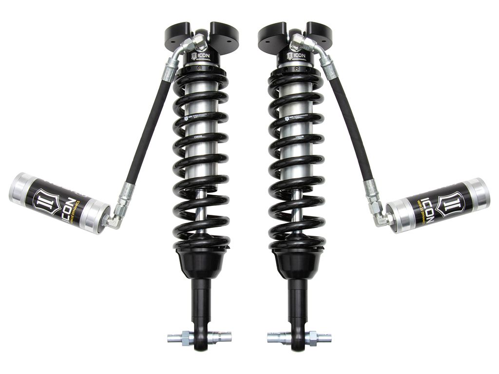 Sierra 1500 2019-2023 GMC 4wd - Icon 2.5 Remote Resi Extended Travel Coilover Kit (1.5-3.5" Front Lift)