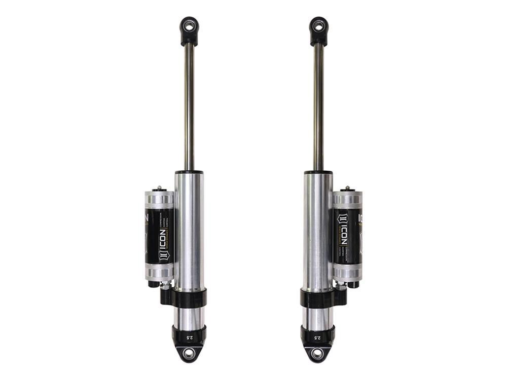 Sierra 1500 2019-2024 GMC 4wd - Icon REAR 2.5 CDCV Piggyback Resi Shocks (fits with 0-2" Rear Lift) - Pair