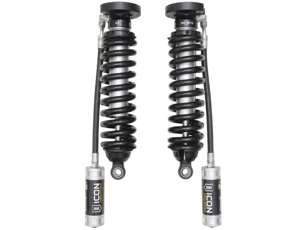 Titan XD 2016-2023 Nissan 4wd - Icon 2.5 Remote Resi Coilover Kit (2.5-3" Front Lift)