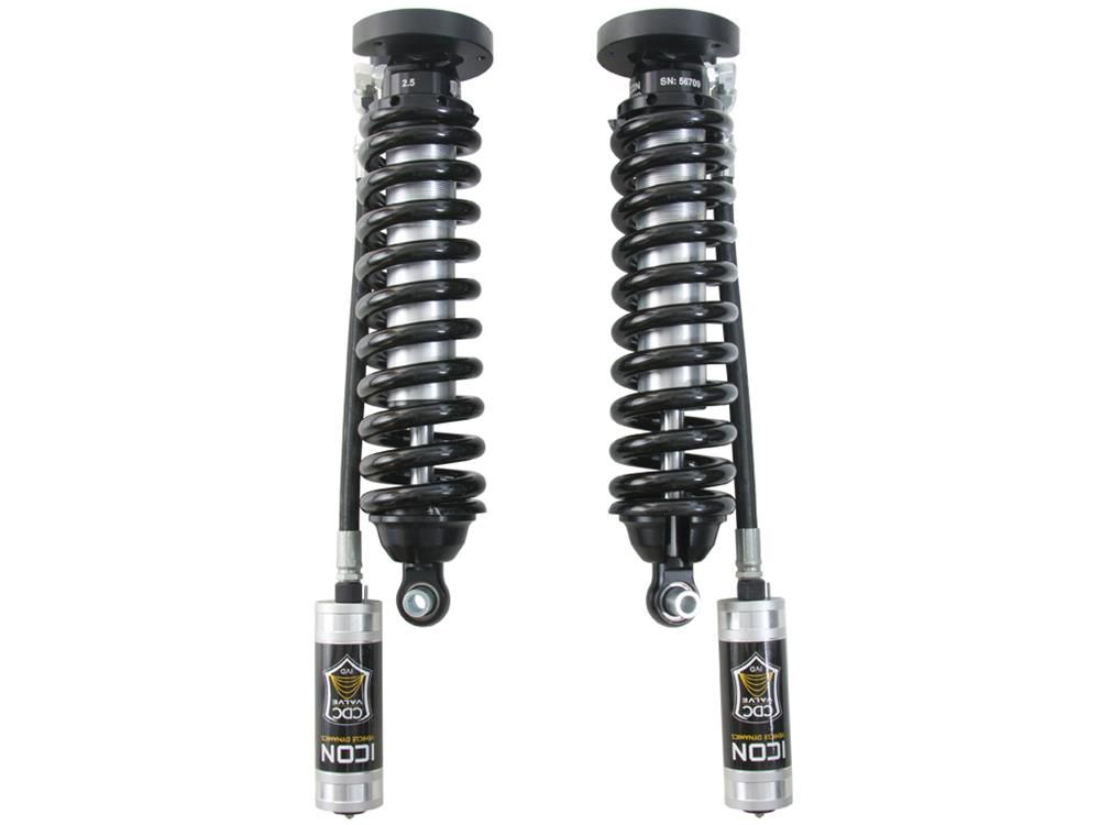 Titan XD 2016-2023 Nissan 4wd - Icon 2.5 CDCV Remote Resi Coilover Kit (2.5-3" Front Lift)