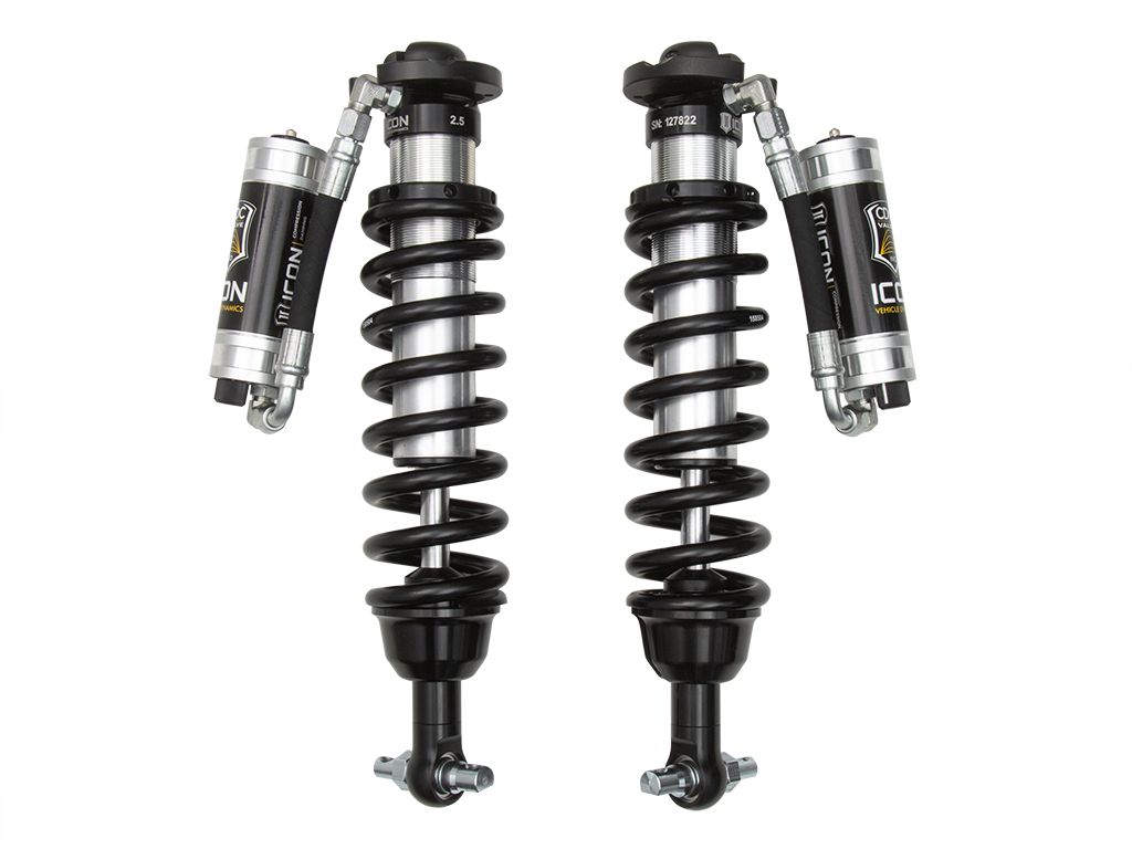 Ranger 2019-2021 Ford 4wd - Icon 2.5 CDCV Remote Resi Extended Travel Coilover Kit (0-3.5" Front Lift)