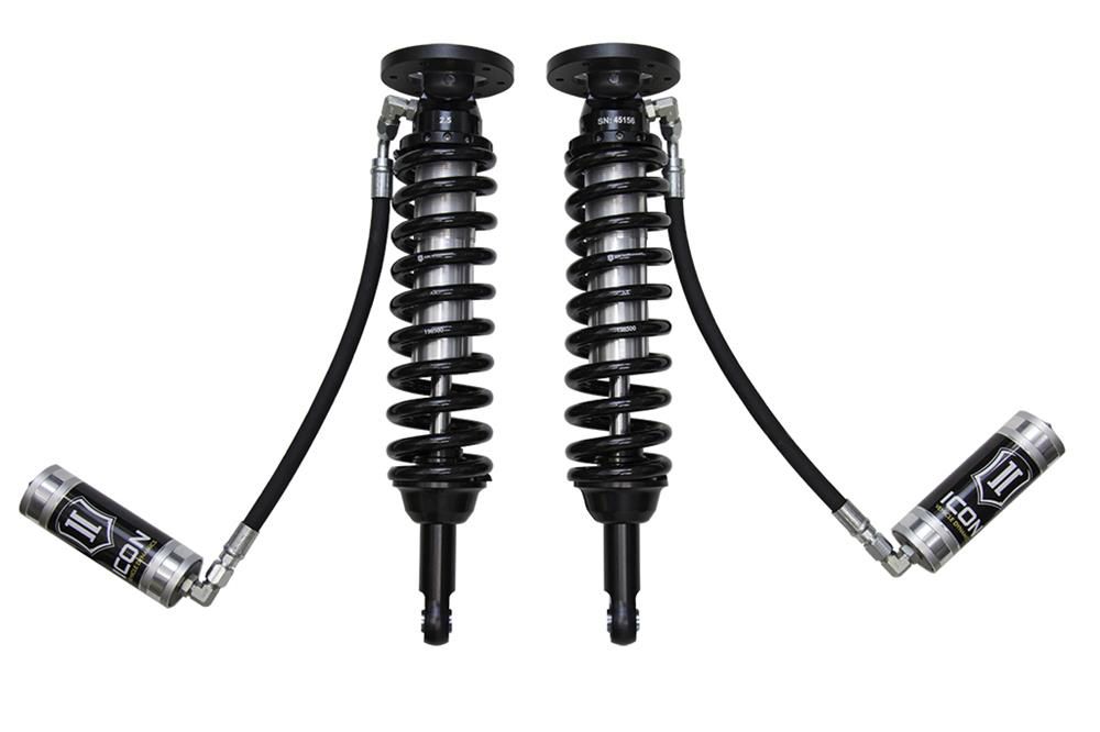 F150 2009-2013 Ford 4wd - Icon 2.5 Remote Resi Coilover Kit (1.75-2.63" Front Lift)
