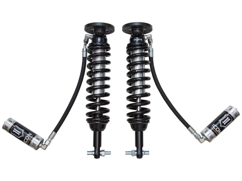 F150 2015-2020 Ford 2wd - Icon 2.5 Remote Resi Coilover Kit (1.75-3" Front Lift)