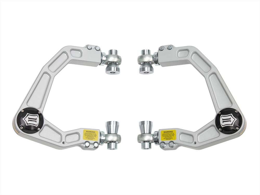 Ranger 2020-2023 Ford 4wd (w/Steel Factory Knuckles) Billet Aluminum Upper Control Arms by ICON Vehicle Dynamics