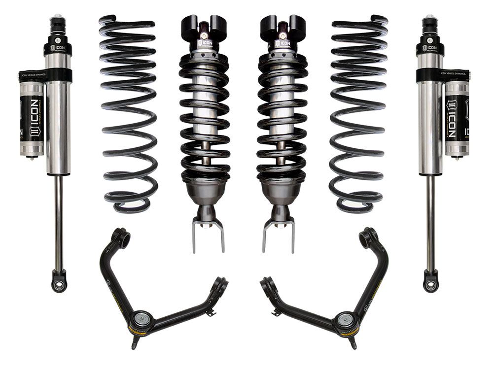 0-1.5" 2019-2024 Dodge Ram 1500 4wd Coilover Lift Kit by ICON Vehicle Dynamics -  Stage 4