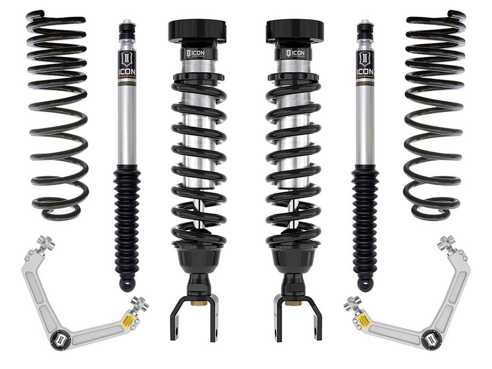 2-3" 2019-2023 Dodge Ram 1500 4wd Coilover Lift Kit by ICON Vehicle Dynamics - Stage 2