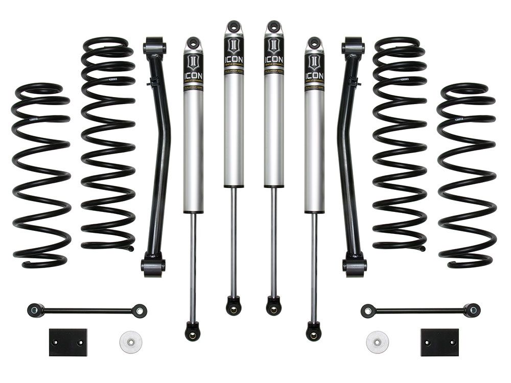 2.5" 2018-2023 Jeep Wrangler JL 4wd Lift Kit by ICON Vehicle Dynamics - Stage 2