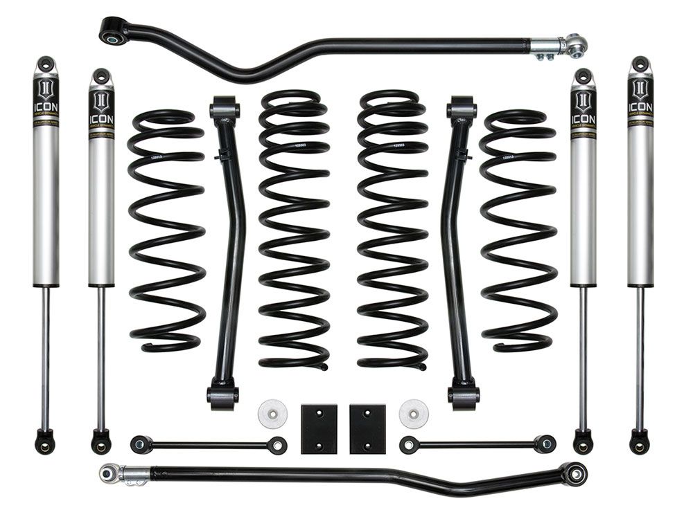 2.5" 2018-2023 Jeep Wrangler JL 4wd Lift Kit by ICON Vehicle Dynamics - Stage 3