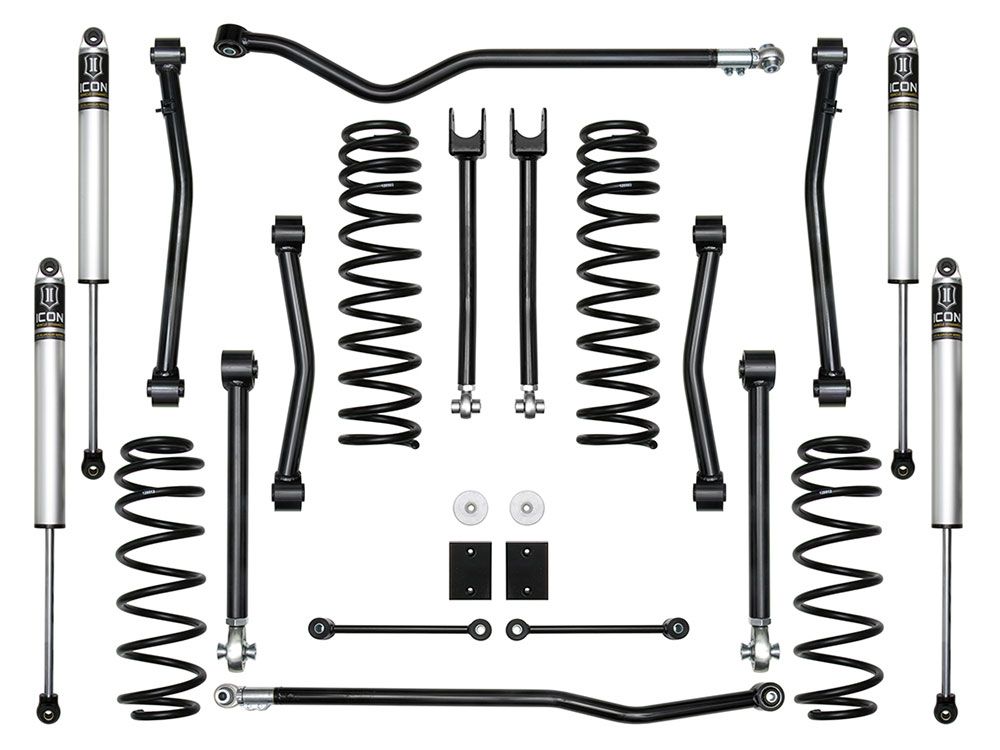 2.5" 2018-2023 Jeep Wrangler JL 4wd Lift Kit by ICON Vehicle Dynamics - Stage 4