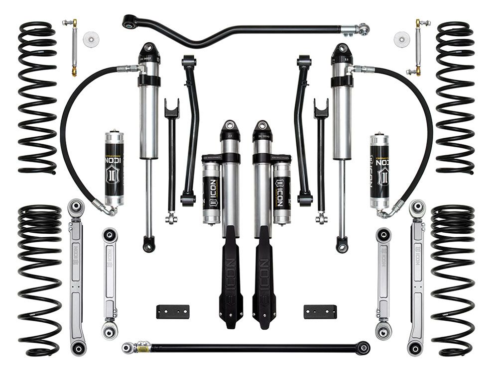 2.5" 2020-2023 Jeep Gladiator 4wd Lift Kit by ICON Vehicle Dynamics - Stage 7 (with billet aluminum rear control arms)