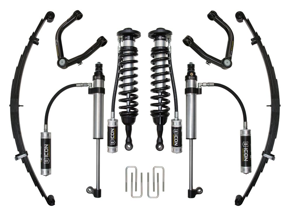 1-3" 2007-2021 Toyota Tundra 4wd & 2wd Coilover Lift Kit by ICON Vehicle Dynamics - Stage 8 (with tubular steel control arms)