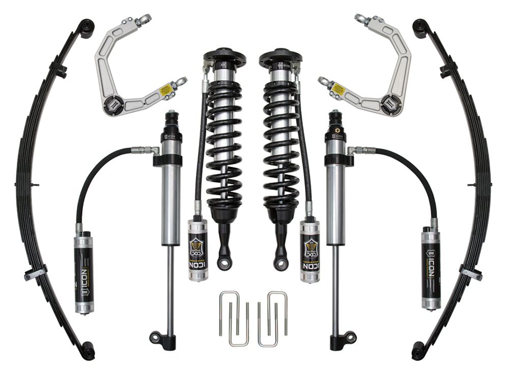 1-3" 2007-2021 Toyota Tundra 4wd & 2wd Coilover Lift Kit by ICON Vehicle Dynamics - Stage 9 (w/billet aluminum control arms)