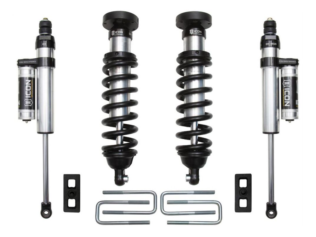 0-2.5" 2000-2006 Toyota Tundra 4wd Coilover Lift Kit by ICON Vehicle Dynamics - Stage 3