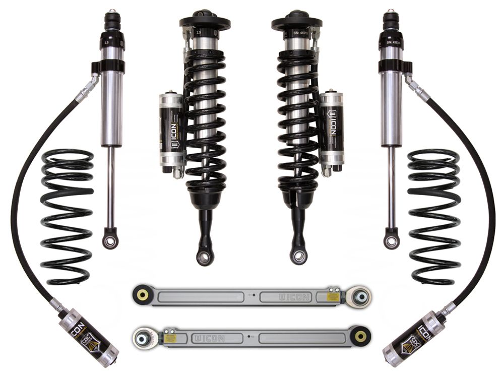 1.5-3.5" 2008-2021 Toyota Landcruiser 4wd Coilover Lift Kit by ICON Vehicle Dynamics - Stage 4