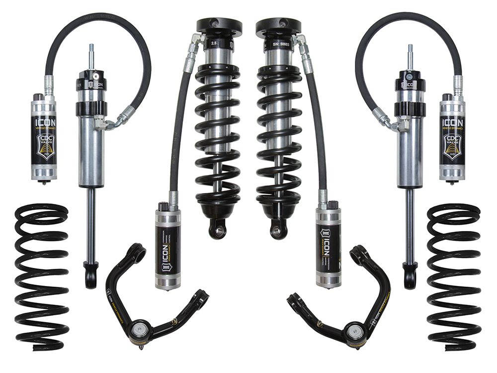 0-3" 1996-2002 Toyota 4Runner 4wd Coilover Lift Kit by ICON Vehicle Dynamics - Stage 5