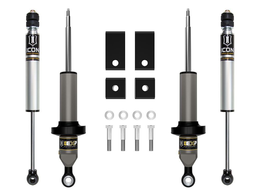 0-2.25" 2022-2023 Toyota Tundra 4wd Coilover Lift Kit by ICON Vehicle Dynamics - Stage 1