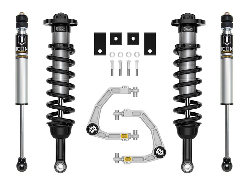 1.25-3.5" 2022-2023 Toyota Tundra 4wd Coilover Lift Kit by ICON Vehicle Dynamics - Stage 4 (with billet aluminum upper control arms)