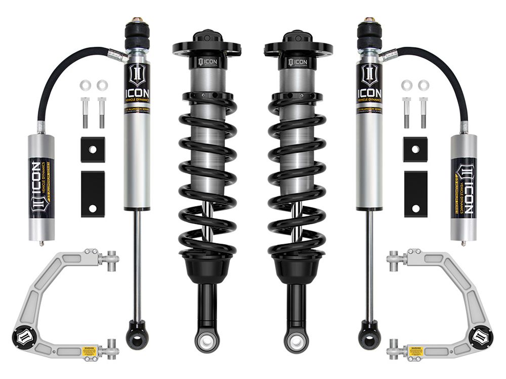 1.25-3.5" 2022-2023 Toyota Tundra 4wd Coilover Lift Kit by ICON Vehicle Dynamics - Stage 5 (with billet aluminum upper control arms)