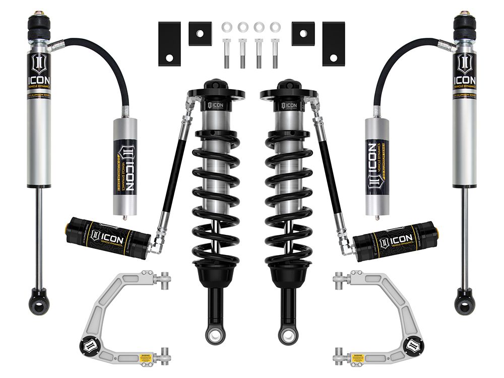 1.25-3.5" 2022-2023 Toyota Tundra 4wd Coilover Lift Kit by ICON Vehicle Dynamics - Stage 6 (with billet aluminum upper control arms)