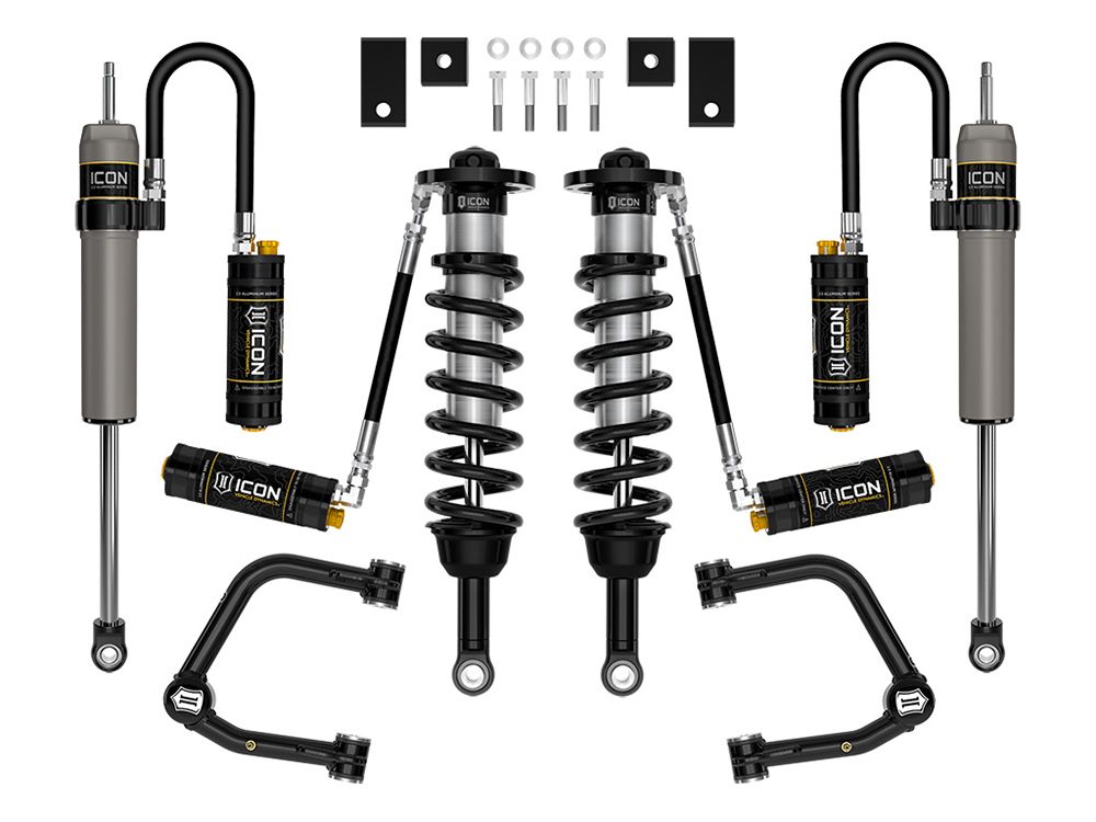 2-3.5" 2022-2023 Toyota Tundra 4wd Coilover Lift Kit by ICON Vehicle Dynamics - Stage 9 (with tubular steel upper control arms)