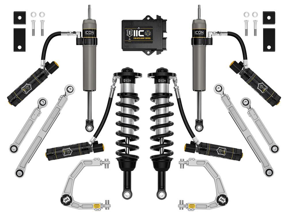 1.25-3.25" 2022-2023 Toyota tundra 4wd 3.0 Coilover Lift Kit by ICON Vehicle Dynamics - Stage 4 (with billet aluminum upper control arms)