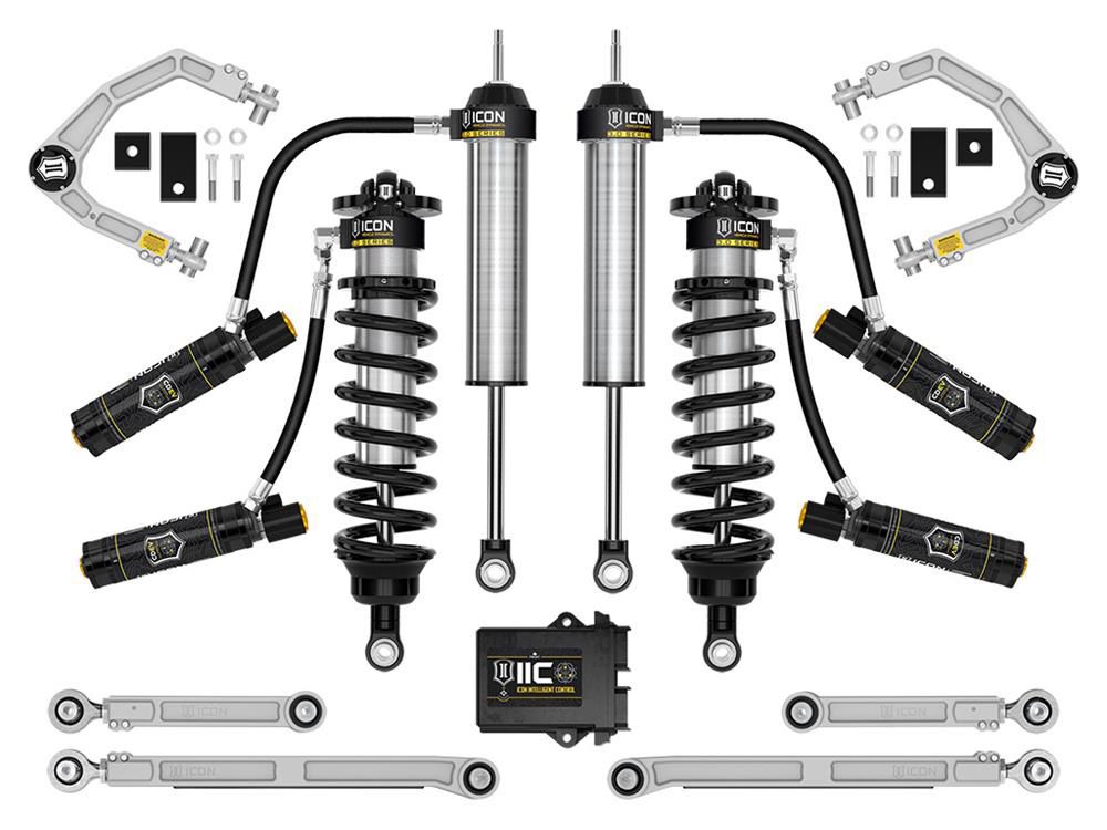1.25-3.25" 2022-2023 Toyota Tundra 4wd 3.0 Coilover Lift Kit by ICON Vehicle Dynamics - Stage 5 (with billet aluminum upper control arms)