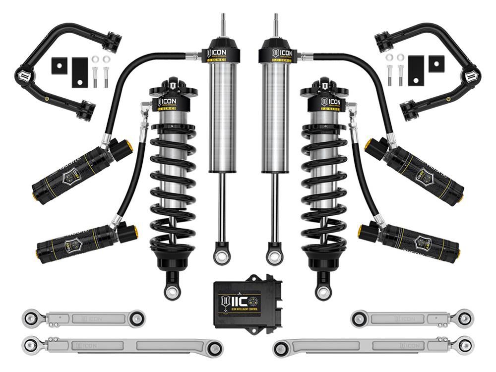 2-3.25" 2022-2023 Toyota Tundra 4wd 3.0 Coilover Lift Kit by ICON Vehicle Dynamics - Stage 5 (with tubular steel upper control arms)