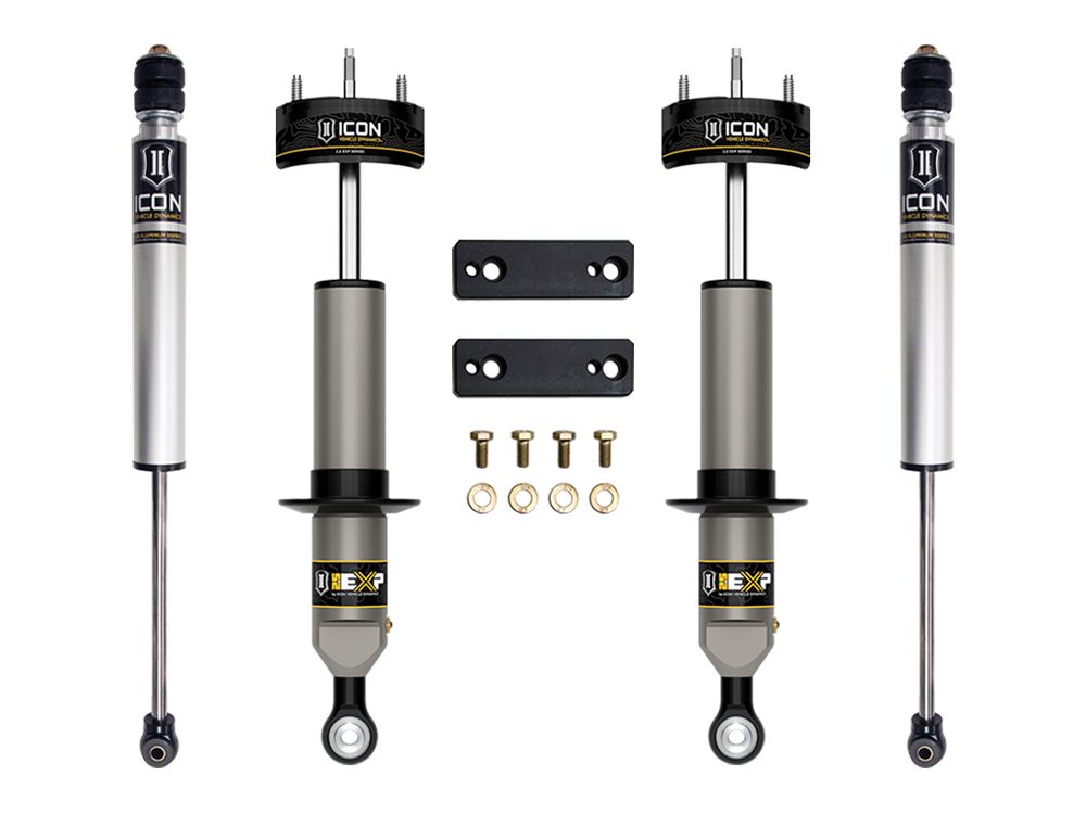 0-2" 2005-2023 Toyota Tacoma 4wd EXP Lift Kit by ICON Vehicle Dynamics - Stage 1