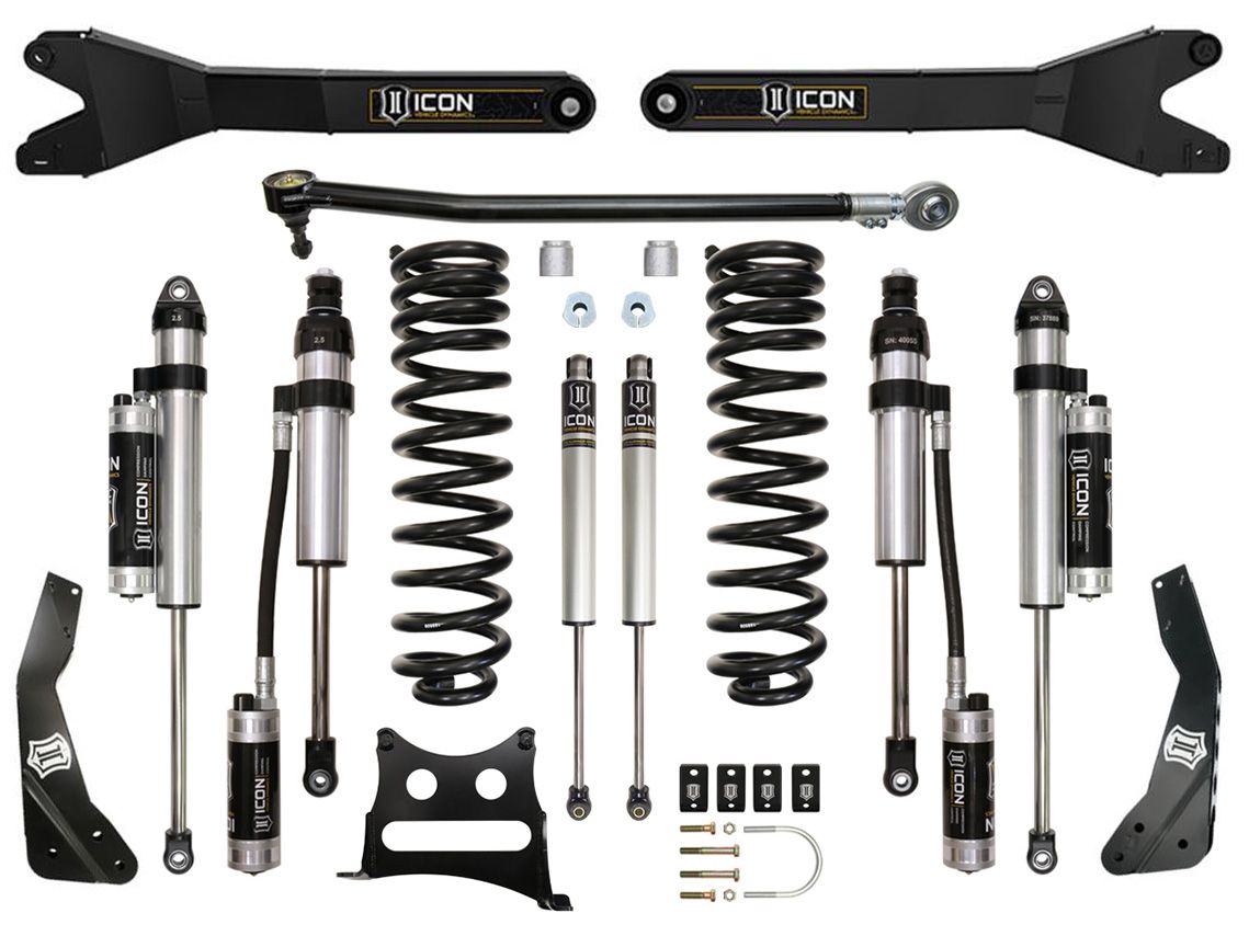 2.5" 2017-2019 Ford F250/F350 4wd Lift Kit by ICON Vehicle Dynamics - Stage 6