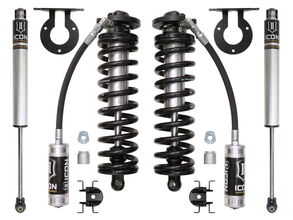 2.5-3" 2005-2016 Ford F250/F350 4wd Coilover Conversion Lift Kit by ICON Vehicle Dynamics - Stage 1