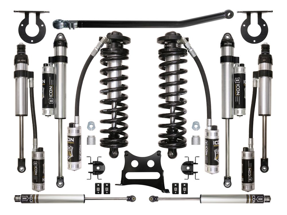 2.5-3" 2005-2016 Ford F250/F350 4wd Coilover Conversion Lift Kit by ICON Vehicle Dynamics - Stage 5