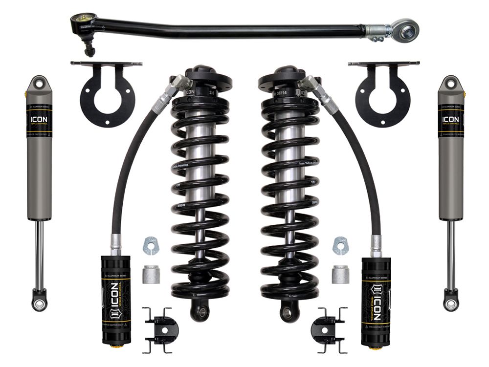 2.5-3" 2017-2022 Ford F250/F350 4wd Coilover Conversion Lift Kit by ICON Vehicle Dynamics - Stage 2